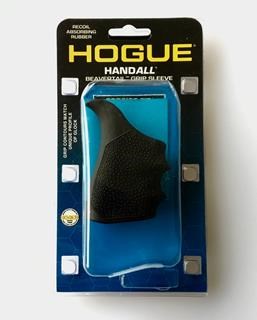 hogue handall beavertail grip sleeve black glock 43x48 - Gunnery Arms & Ammo